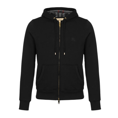 BURBERRY/博柏利 男士黑色棉質(zhì)混紡聚酯纖維夾克 4015558