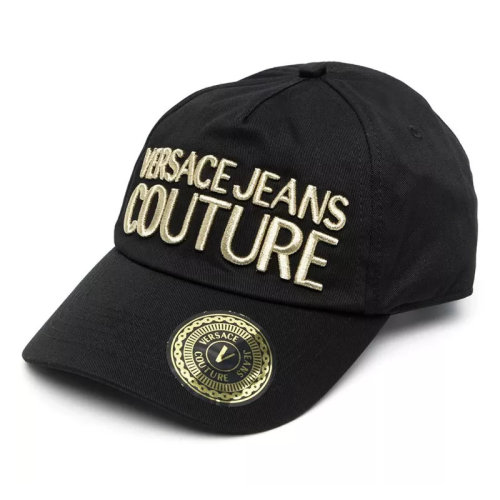 VERSACE JEANS/范思哲牛仔  男女同款棉質(zhì)時尚百搭字母刺繡棒球帽帽子   EE8GWAK10-E85075-EM27