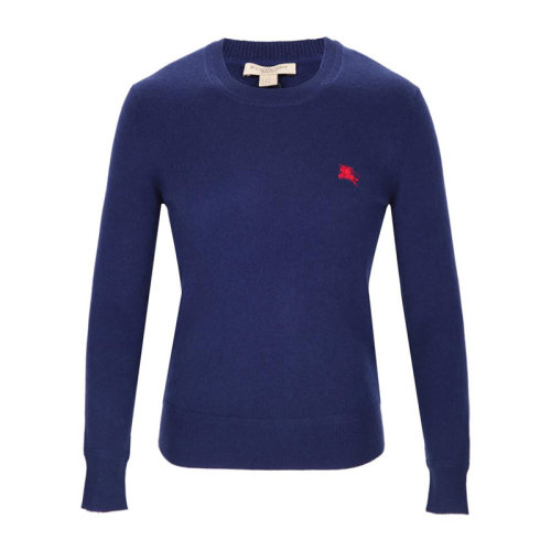 BURBERRY/博柏利 男士羊絨圓領(lǐng)套頭長(zhǎng)袖上衣針織衫羊絨衫