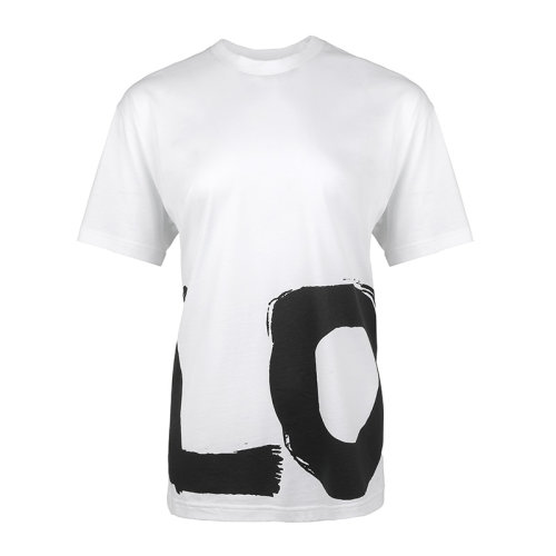 BURBERRY/博柏利Love印花棉寬松T恤衫女士短袖T恤8037302