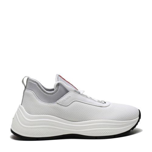 PRADA/普拉達 男士織物系帶休閑鞋運動鞋 4E3406 3KTP