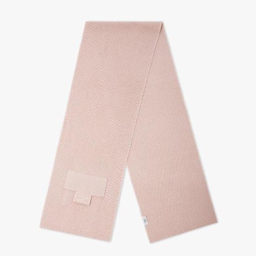  FENDI芬迪 22年秋冬 女士 圍巾 粉紅色羊毛圍巾 FXT403ANBCF0QD1