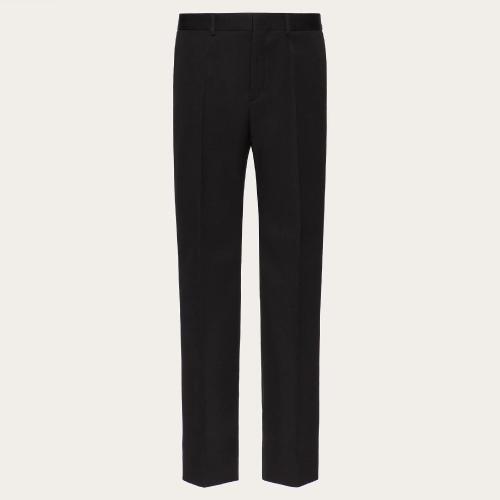  VALENTINO華倫天奴 22年秋冬 男士 休閑褲 PANTALON EN LAINE 1V3RBI608HU0NO