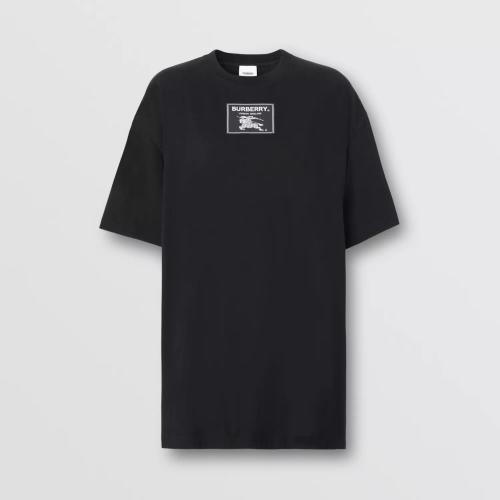  BURBERRY 22年秋冬 女士 Prorsum Label Cotton T-shirt 80634771