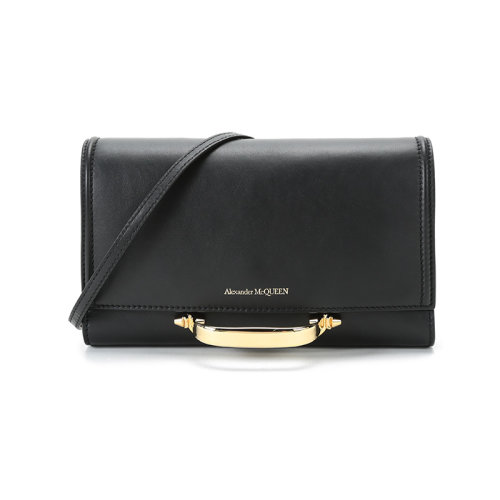Alexander McQueen/亞歷山大麥昆 女士牛皮Story單肩斜挎包手拿包小號(hào) 630261 D78UT