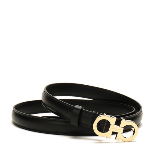 SalvatoreFerragamo/菲拉格慕 女士牛皮板扣式皮帶腰帶 23B224