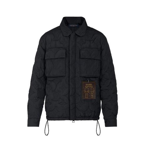 LV路易威登 22年秋冬 男士 夾克 BLOUSON MONOGRAM LéGER MATELASSé 1A5VAP 1A5VAU 1A5VAQ 1 預(yù)定商品2-8周發(fā)貨