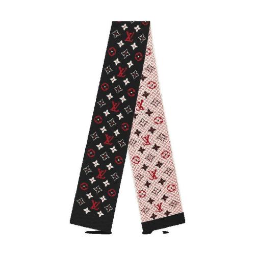  LV路易威登 22年秋冬 女士 圍巾 Double LV 圍巾 M77383 預(yù)定商品2-6周發(fā)貨
