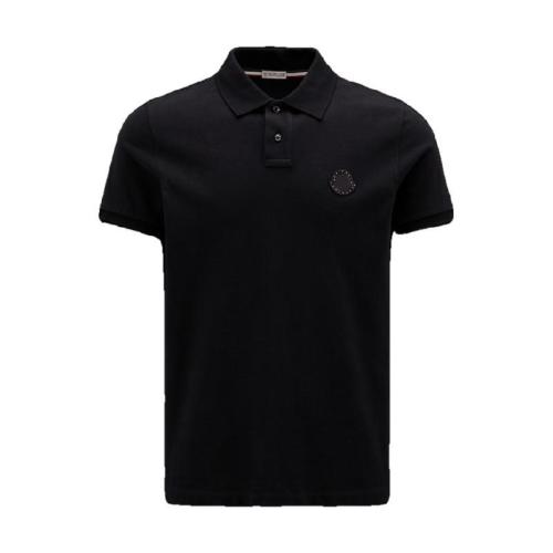  MONCLER蒙可蒙克萊 22年秋冬 男士 短袖Polo Studded Polo Shirt H20918A0000584556999