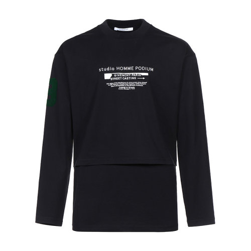 Givenchy/紀梵希 男衛(wèi)衣 男士棉質寬松版圓領長袖T恤 BM70SE3002