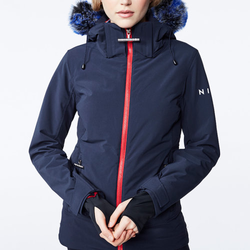 Nivose/尼渥絲 VALMOREL 軟殼滑雪服 女士棉服 毛領(lǐng)和帽兜可拆卸 防水透氣 彈性面料 兩色可選