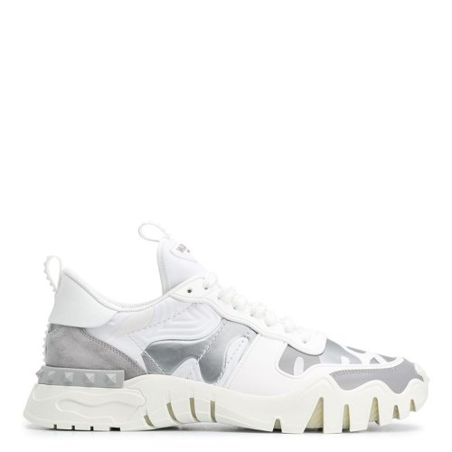 Valentino/華倫天奴 男士白色牛皮革休閑運動鞋 TY0S0C88MHB 33W