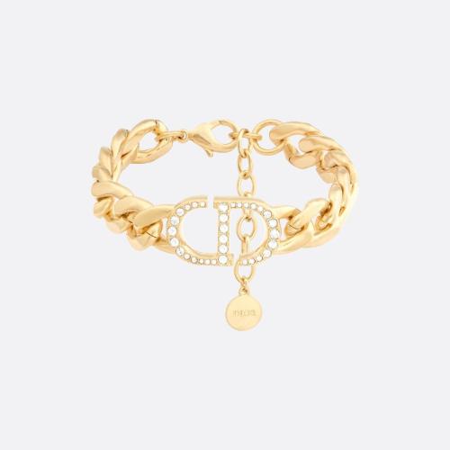  DIOR迪奧 22年秋冬 女士 手鐲 30 Montaigne 手鏈 B1630MTGCY_D03S