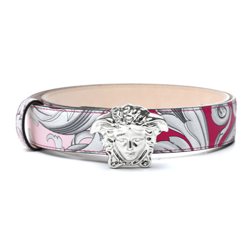 VERSACE/范思哲22秋冬美杜莎金屬帶扣女士皮帶腰帶 DCDD4421A04389