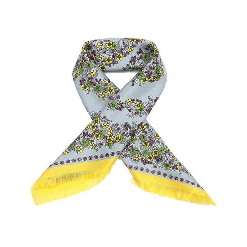 Tory Burch/湯麗柏琦  TB圍巾 女士桑蠶絲方巾絲巾圍巾 77331