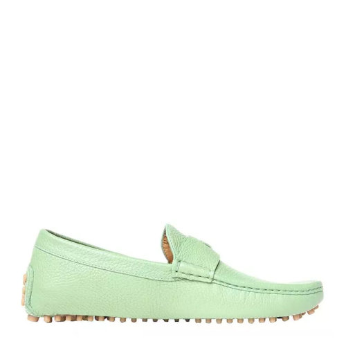 GUCCI/古馳 男士綠色豆豆鞋駕車鞋一腳蹬男鞋 353044-AOD00-3809