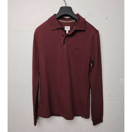 ARMANI COLLEZIONI/阿瑪尼卡爾茲 深紅色男士長(zhǎng)袖T恤 SCM23J SCDYJ 353