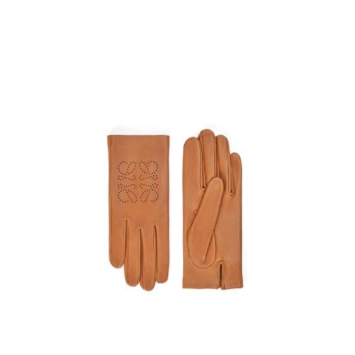  LOEWE羅意威 22年秋冬 女士 手套 Anagram gloves in lambskin K821246X01-2530