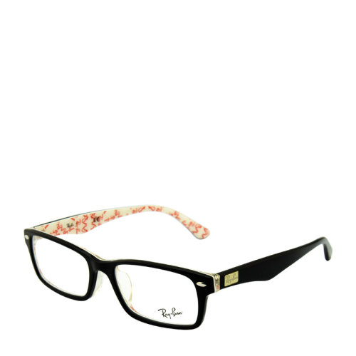 Ray-Ban/雷朋 簡約 休閑 長方形 板材 全框 光學(xué)鏡架 近視 雙色鏡腿 眼鏡框 眼鏡架 RX5206F 54mm  RayBan 雷朋