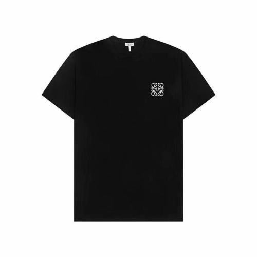 LOEWE/羅意威  經(jīng)典百搭簡約logo男士短袖套頭黑色T恤H526Y22J261100【主推】