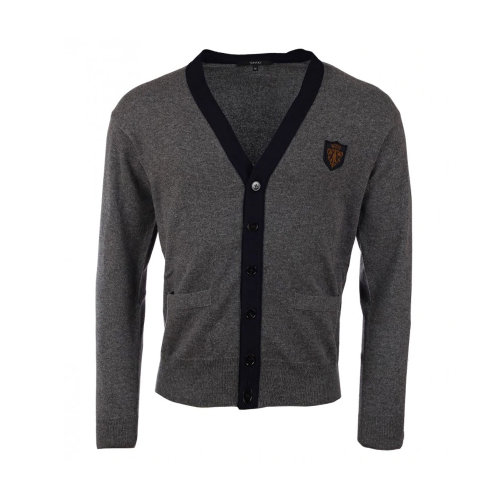 GUCCI/古馳 男士純色羊絨針織衫開衫 387719-Z5315 多色可選