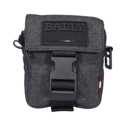  BALLY/巴利 男士灰色尼龍斜挎包 6234239 PLSX