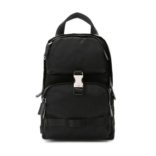 PRADA/普拉達 男士織物單肩斜挎背包 2VZ013 973