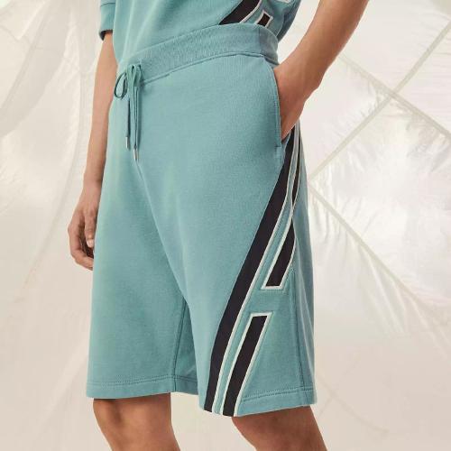  HERMES愛(ài)馬仕 22年秋冬 男士 短褲 Short ??Run H?? H257670HA64ME