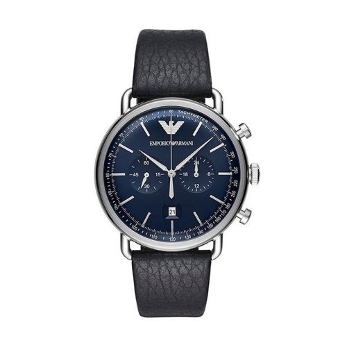 Emporio Armani/安普里奧阿瑪尼男士知性儒雅 日歷點(diǎn)綴石英手表AR11105