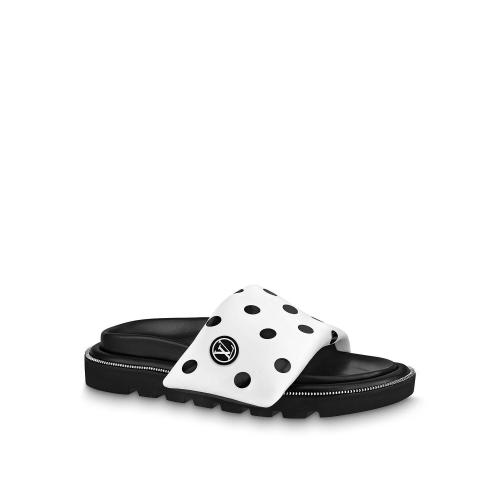  LV路易威登 22年秋冬 女士 平底涼鞋 POOL PILLOW COMFORT 平底涼拖 1AA0RL 1AA0RT 1AA0RR 1AA