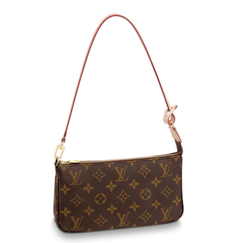 Louis Vuitton/路易威登 女包 腋下包 單肩包 POCHETTE 經(jīng)典單肩手提包麻將包