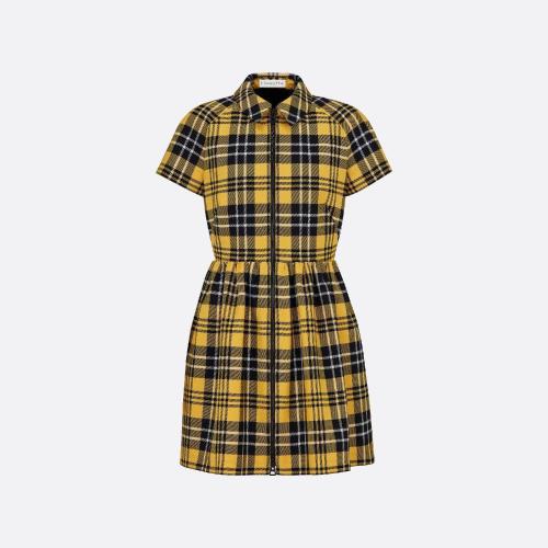  DIOR迪奧 22年秋冬 女士 連衣裙 拉鏈連衣裙 241R12A1065_X2830