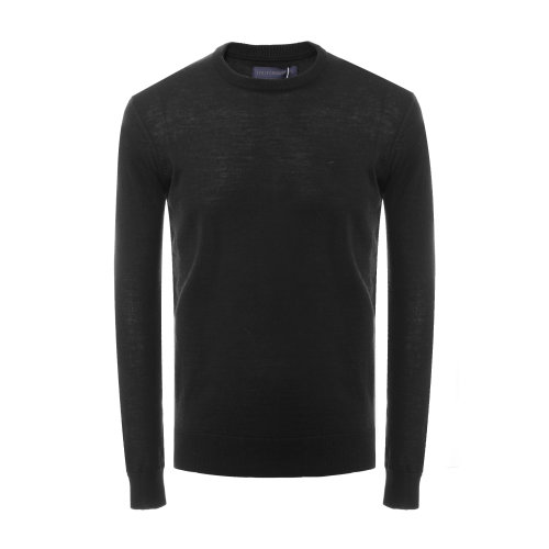 主推 Trussardi/楚莎迪 羊毛混紡 圓領(lǐng)男士羊毛衫 男士針織衫/毛衣 針織內(nèi)搭