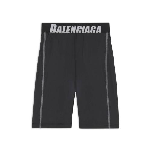 BALENCIAGA巴黎世家 22年秋冬 女士 短褲 Womens Cycling Shorts in Black 7195194C3B21062