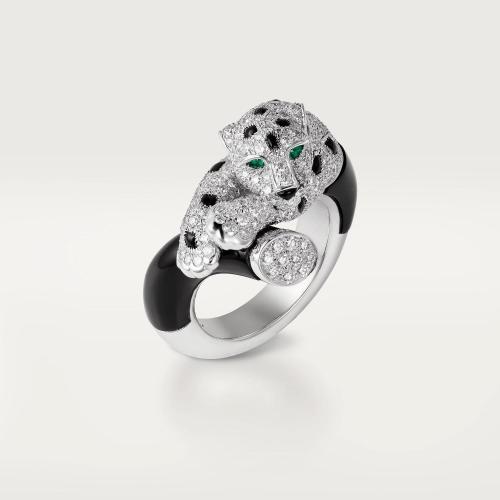  CARTIER 22年秋冬 女士 戒指 Panthere de Cartier戒指