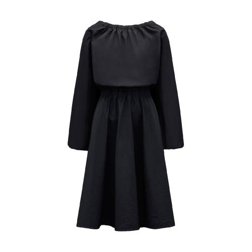 MONCLER蒙可蒙克萊 22年秋冬 女士 連衣裙 Cotton Poplin Dress H20932G000062699U999