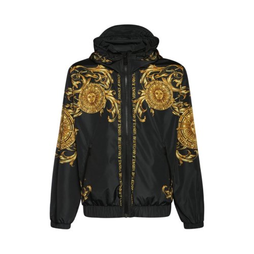  VERSACE JEANS COUTURE 男士印花時(shí)尚休閑夾克 72GAS406 CQS32 G89 PLFSX