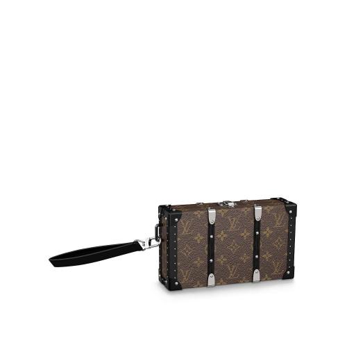  LV路易威登 22年秋冬 女士 手拿包 WALLET TRUNK 小硬箱 M20250 預定商品2-6周發(fā)貨