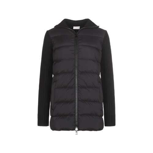 Moncler/蒙克萊 女士聚酰胺/羊毛鵝絨羽絨服針織外套 9B00016 M1131