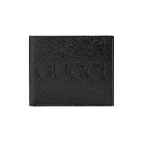  GUCCI古馳 22年秋冬 男士 Gucci印花壓紋標(biāo)識錢包 658668 0E8IG 1000