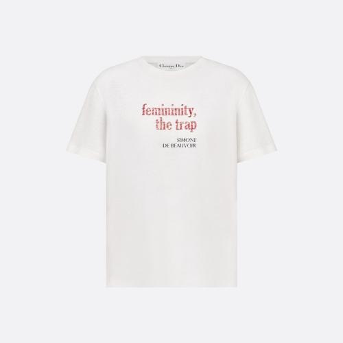  DIOR迪奧 22年秋冬 女士 短袖T恤 T 恤 223T13A4496_X0200