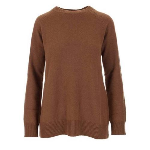  MaxMara/麥絲瑪拉 女士棕色時(shí)尚休閑針織衫/毛衫 DERRIK 008 PLFSX