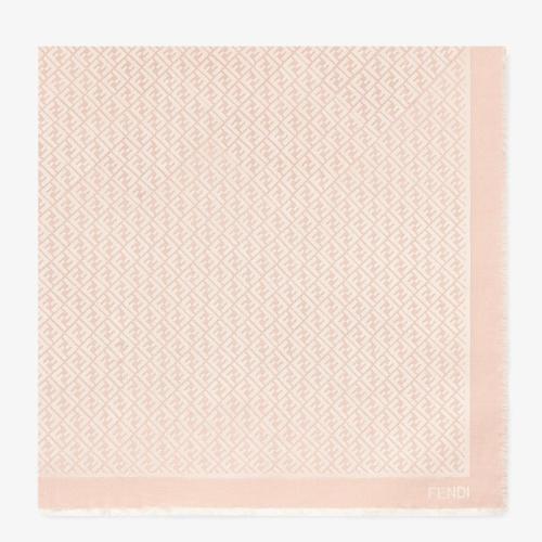  FENDI芬迪 22年秋冬 女士 圍巾 FF Shawl FXT069AJW7F0QD1