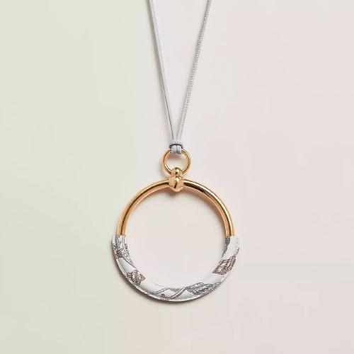  HERMES愛(ài)馬仕 22年秋冬 女士 吊墜 Pendentif Loop Della Cavalleria H010730CC01