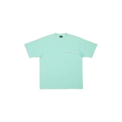  BALENCIAGA巴黎世家 22年秋冬 男士 短袖T恤 POLITICAL CAMPAIGN廓形T恤 641675TKVJ13461