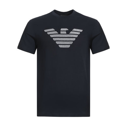 EmporioArmani/安普里奧阿瑪尼 男士短袖T恤 男士棉質(zhì)圓領(lǐng)短袖T恤 6G1TC0 1J00Z