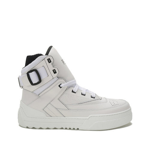 FENDI/芬迪 男士牛皮高幫系帶運(yùn)動(dòng)鞋 7E1397 SNY