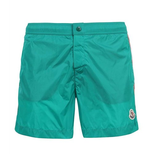  Moncler/蒙克萊 男士綠色尼龍短褲 2C7070053326 853 PLFSX