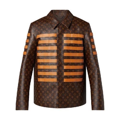  LV路易威登 22年秋冬 LV x NIGO聯(lián)名 LV2 男士 夾克 MONOGRAM 織物_裝夾克 1A9K4F 1A9K4E 1A9K4D 1A9K4G 預(yù)定商品2-6周發(fā)貨