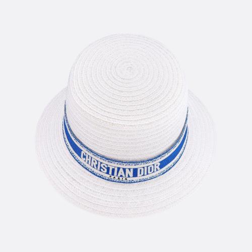  DIOR迪奧 22年春夏 女士 帽子 Chapeau Dioresort a petit bord 24DRT923G171_C522